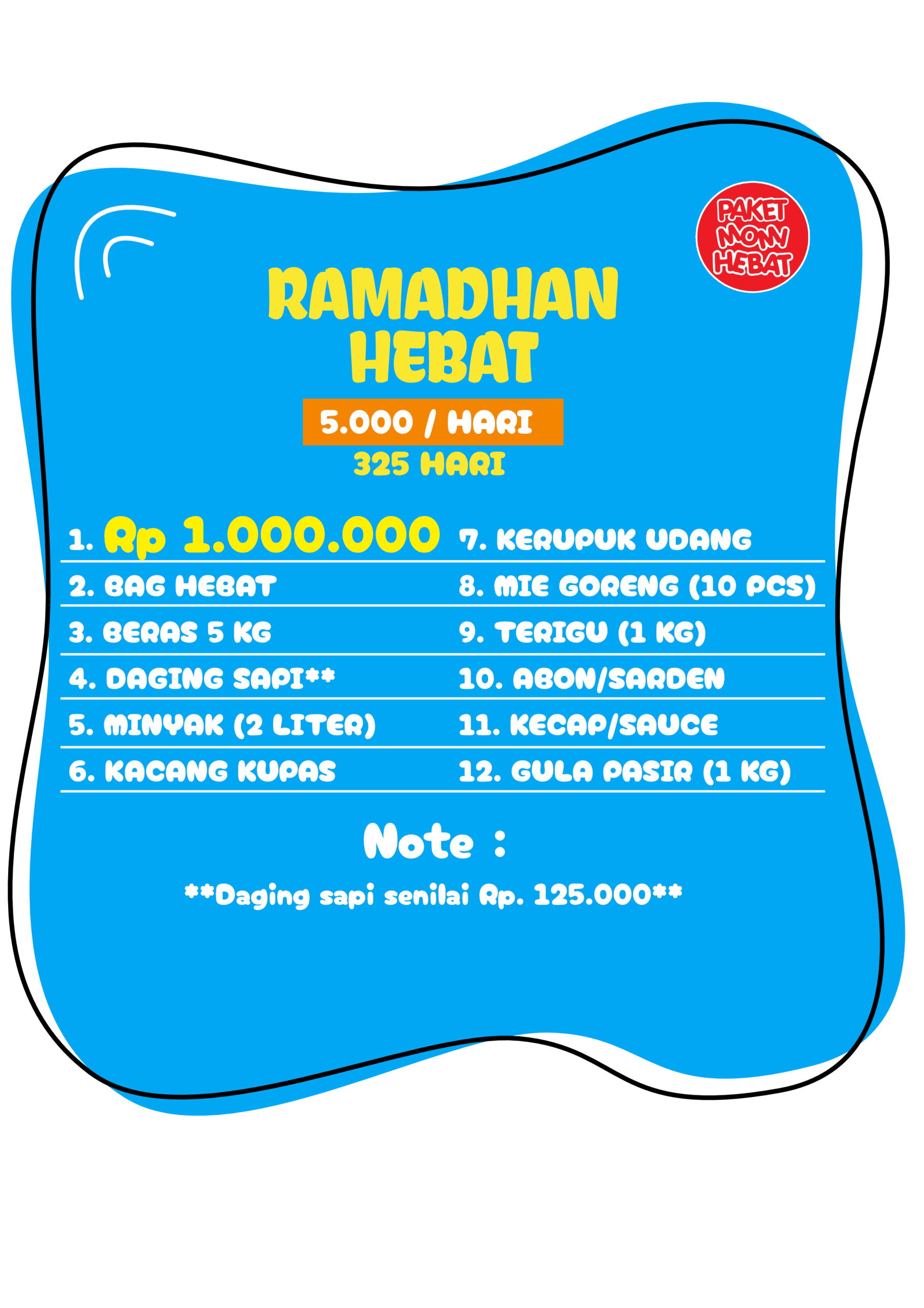 8 Paket Momi Hebat - Paket Ramadhan Hebat