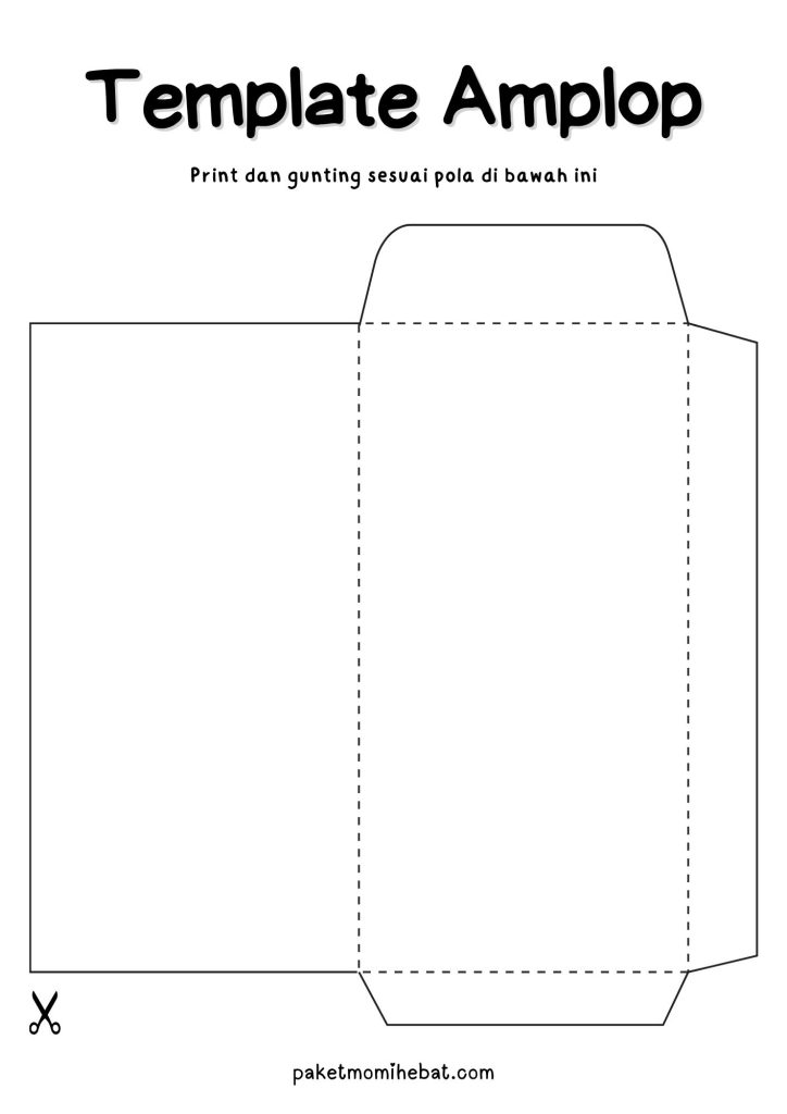 Template amplop saving challenge