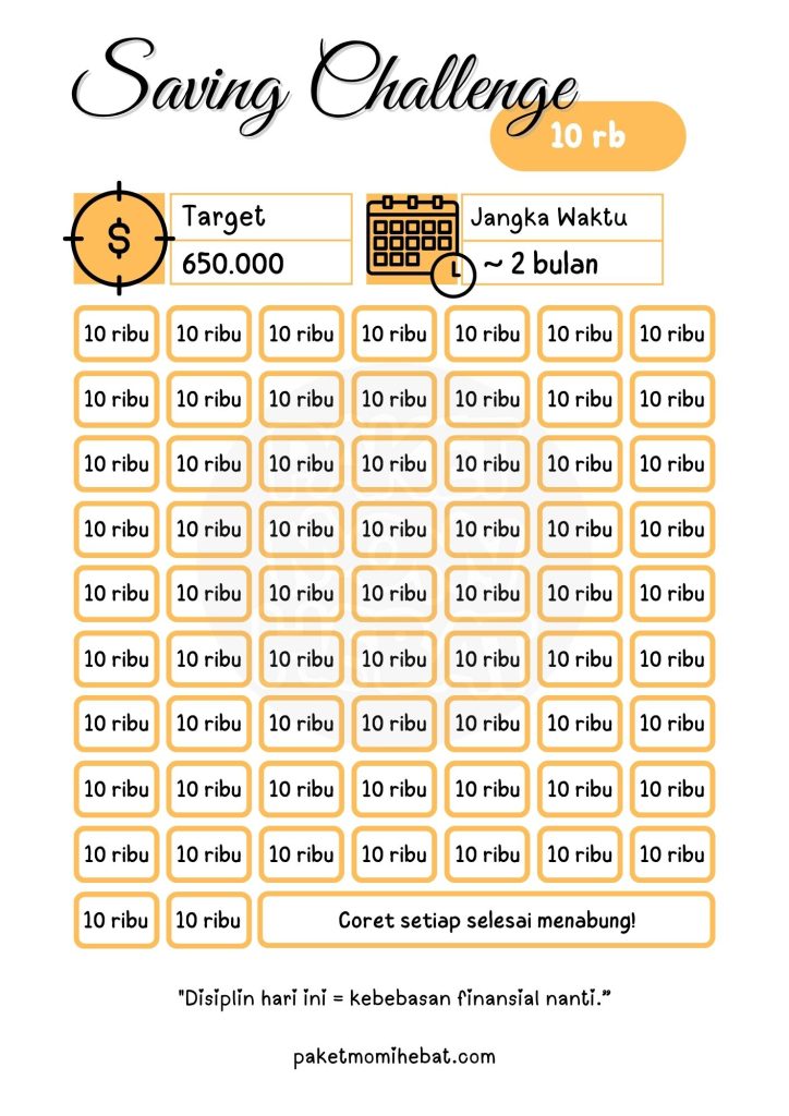 Template Saving Challenge - 10 rb