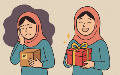 Sakit hati! Pengalaman Ditipu Paket Lebaran Tabungan Hari Raya