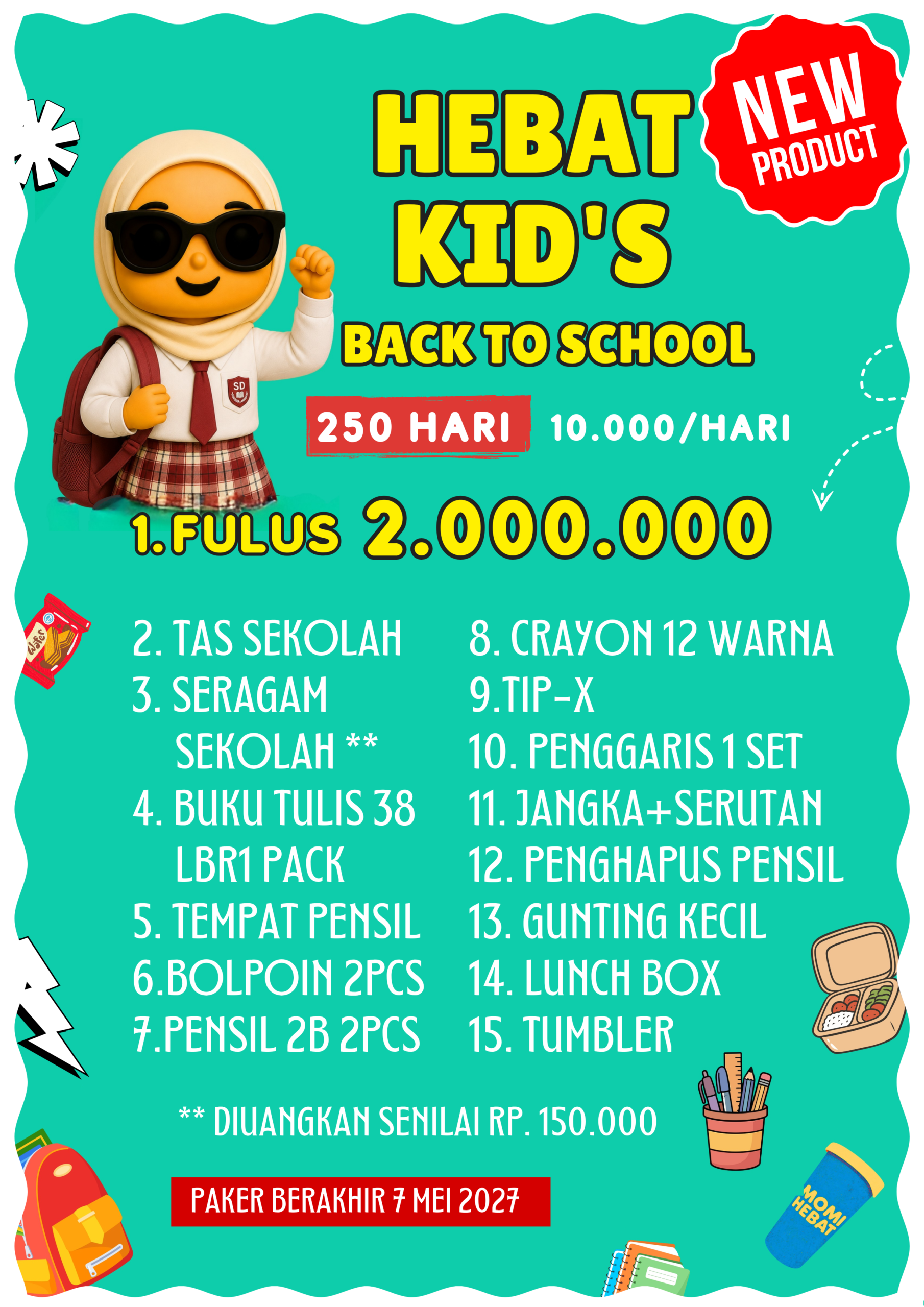 Paket Momi Hebat - Paket Big Boss Kid's